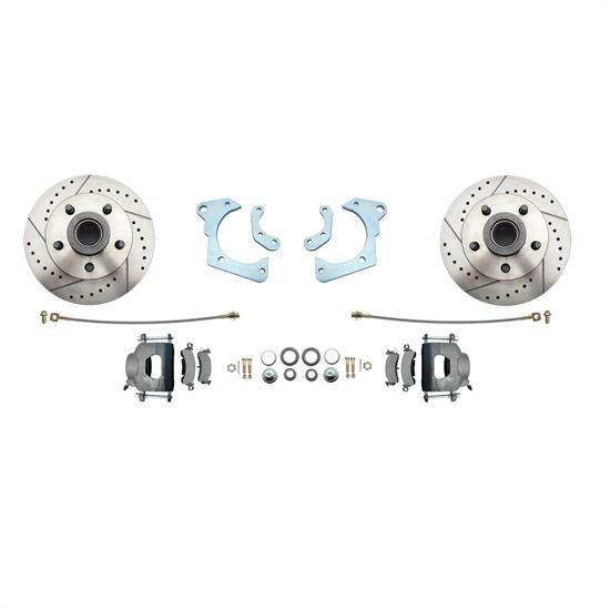 Speedway 11 in. Disc Brake Conv. Kit for Fullsize Chevy Cars 1965-68