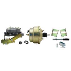 Speedway Power Disc Brake Kit, 11 in. Std Disc Brakes, Chevy 1965-68