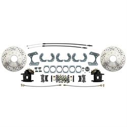 Universal Ford 9" Rear-End Disc Brake Conversion Kit, Black