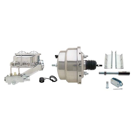 55-57 Fullsize Chevy Brake Booster Conversion Kit, 1 In Bore, SS