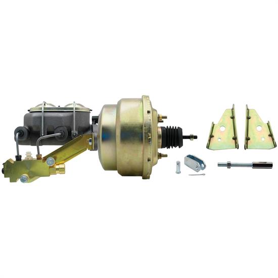 64-72 GM A, F, X Body Brake Booster Conversion Kit, 1-1/8 In Bore
