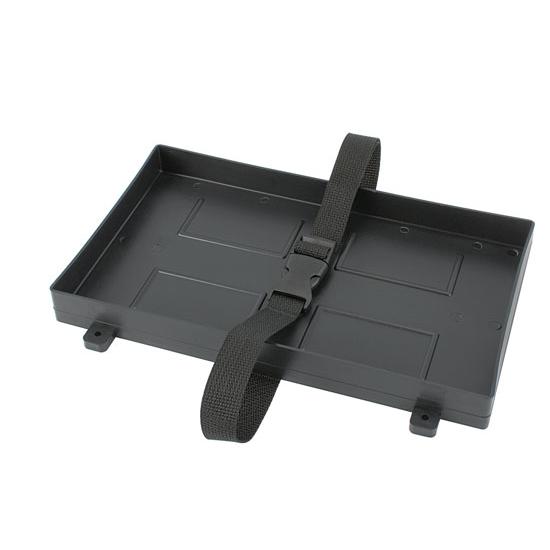 Plastic Battery Hold Down Tray, 12-1/2 x 7-1/4 Inch