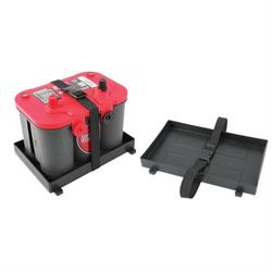 Plastic Battery Hold Down Tray, 12-1/2 x 7-1/4 Inch