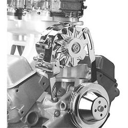 Small Block Chevy Upper Alternator Bracket, Stainless
