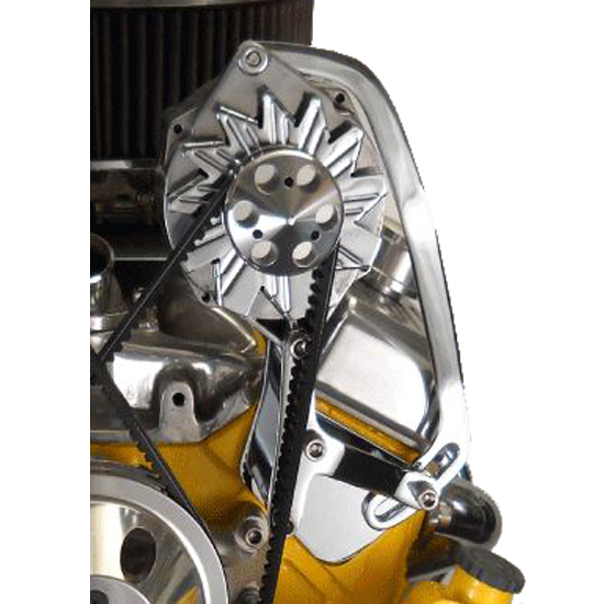 Bills Hot Rod Co. Late Small Block Alternator Bracket, Long Pump