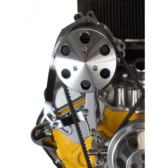 Bills Hot Rod Co. Late Vortec A/C Compressor Bracket, Long Pump