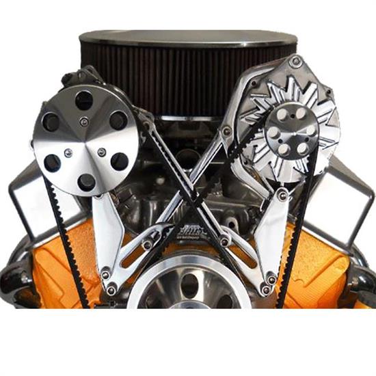 Bills Hot Rod Co. Early Small Block Alternator Bracket, Pass Side