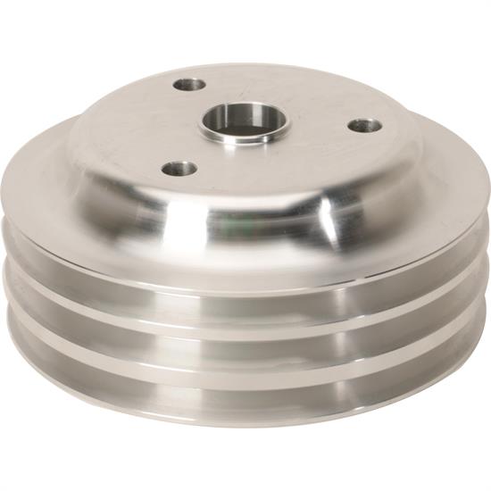 Bills Hot Rod Co. 2010 Small Block Crank Pulley, Long, 3 Groove