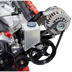 Bills Hot Rod Co LS Aluminum Power Steering Reservoir w/ Bracket