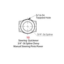 Speedway IMCA Modified Oval Track Racing Steering Column Kit
