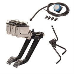 Speedway/Wilwood IMCA Modified Throttle/Brake/Clutch Pedal Kit