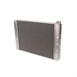 Universal LS Swap Radiator Kit w/ Steam Port Hose Adapter, Double