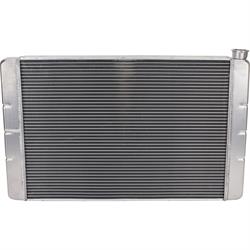 Speedway Double Pass Aluminum Radiator, Chevy