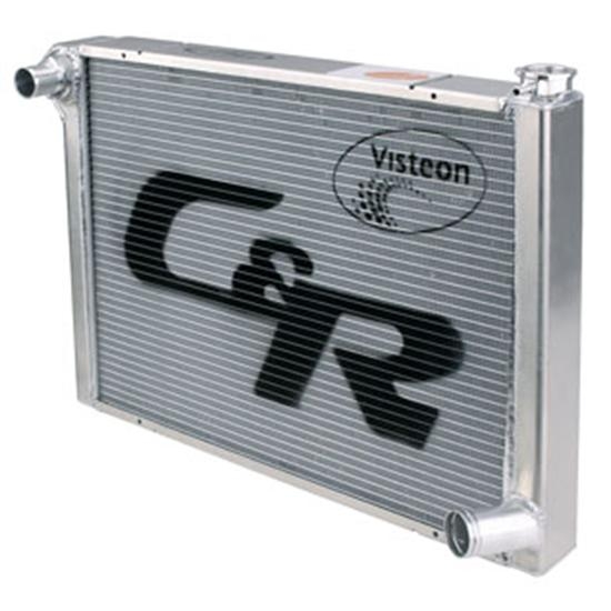 C&R Radiators Chevy Aluminum Radiator, 19 x 31 Inch