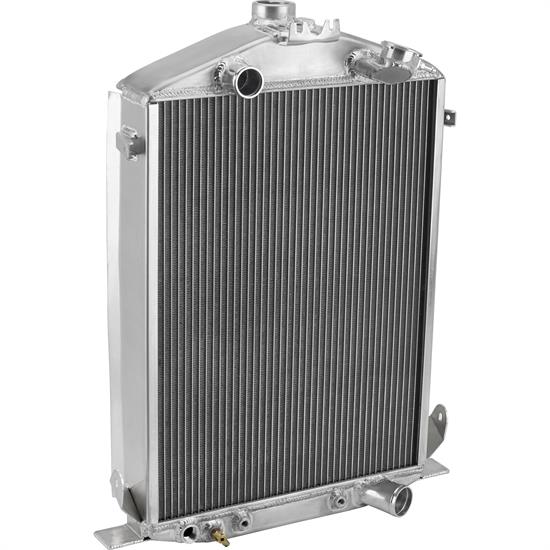 Speedway 1932 Ford Aluminum Radiator, Chevy Engine, Stock Height
