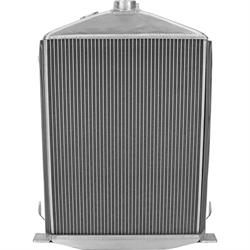 Speedway 1932 Ford Aluminum Radiator, Chevy Engine, Stock Height