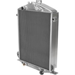 Speedway 1932 Ford Aluminum Radiator, Chevy Engine, Stock Height