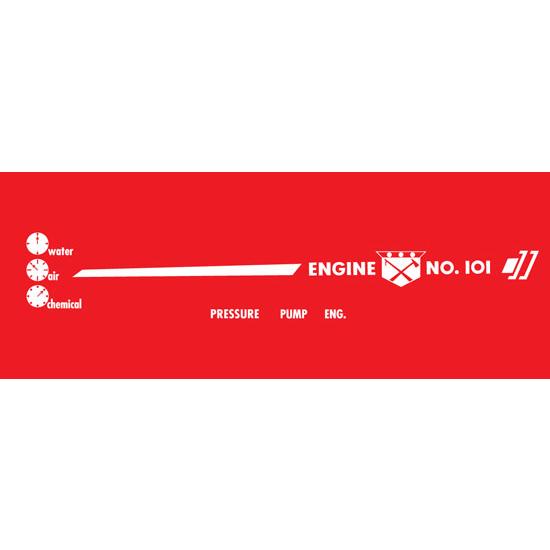 McCauley Mighty Mac Fire Engine No. 101 Graphic