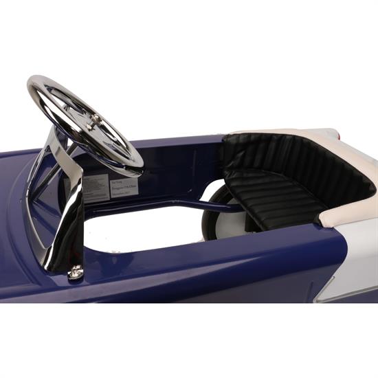 Blue Diamond Classics 918-0035 1955 Chevy Pedal Car, Purple/White