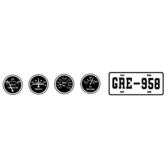 Murray® Flat Face Gauge Set Graphic
