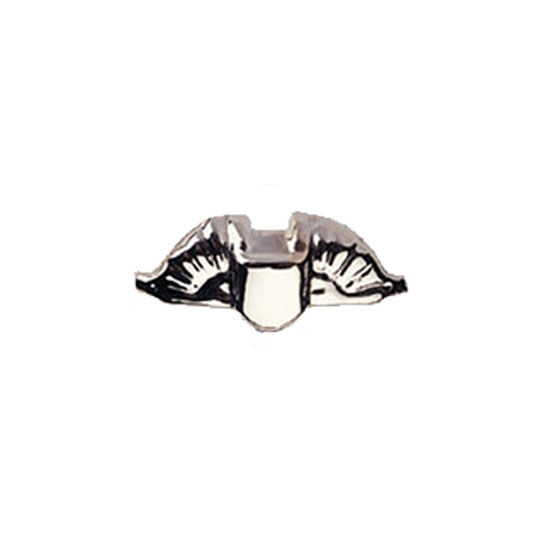 Pedal Car Parts, Murray® Torpedo Mustache Hood Ornament, Chrome