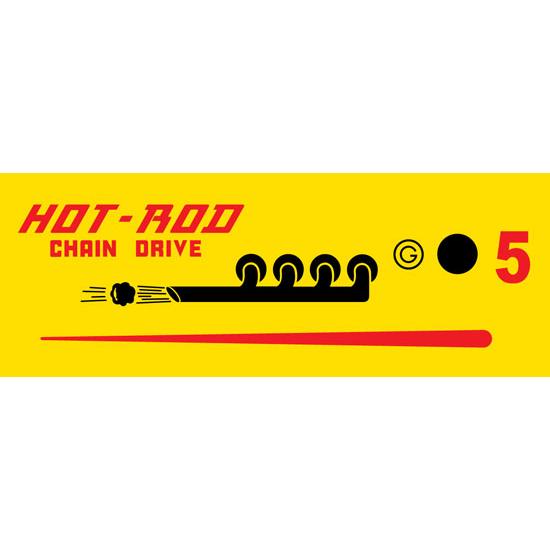Garton Hot Rod 1960-61 Pedal Car Graphic