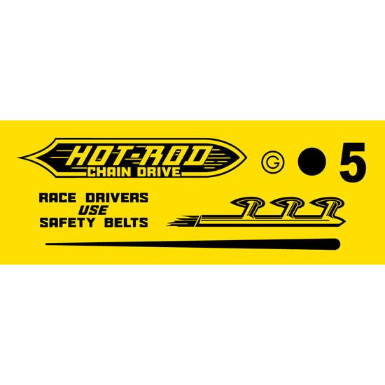 Garton Hot Rod 1962 Pedal Car Graphic