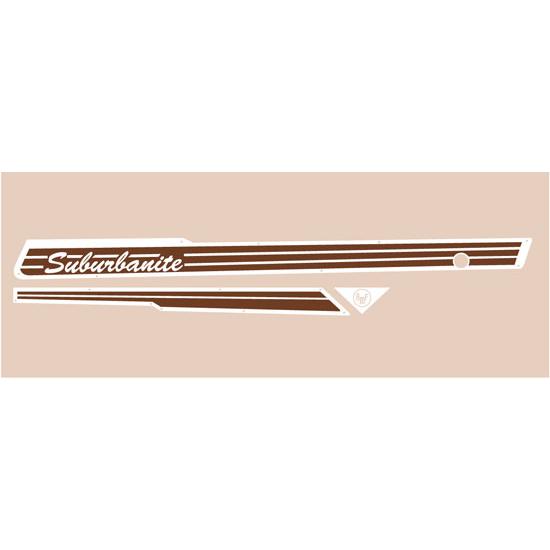 AMF 508-519 Suburbanite 1965-68 Pedal Car Graphic