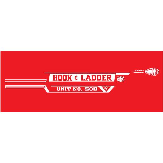 AMF 508-519 Hook and Ladder 508 1966-68 Graphic