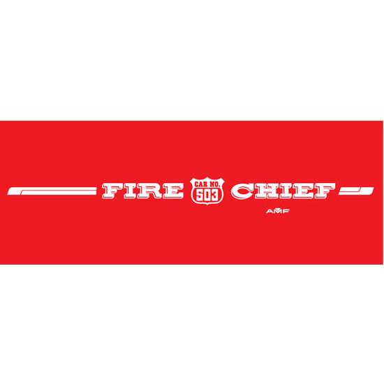 AMF Generic Fire Chief 503 Graphic