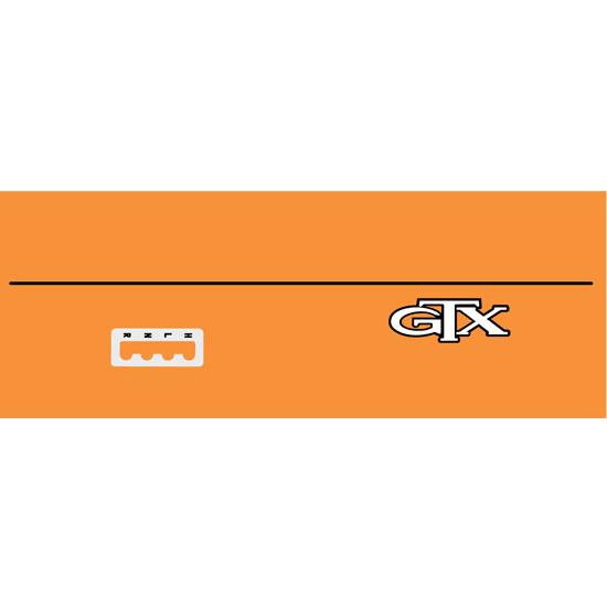 AMF Generic GTX 1969-70 Pedal Car Graphic