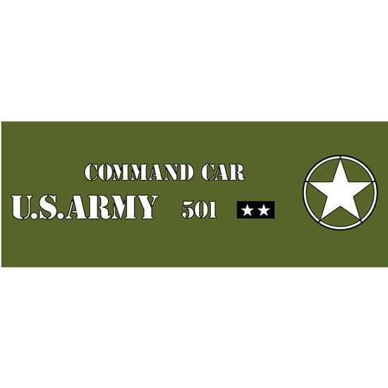 AMF Generic U.S. Command Car 1983 Graphic