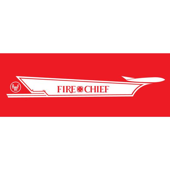 AMF Star Grille Fire Chief 1959-60 Graphic