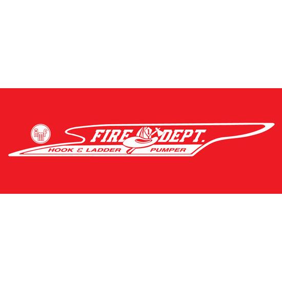 AMF Star Grille Hook & Ladder Pumper Graphic