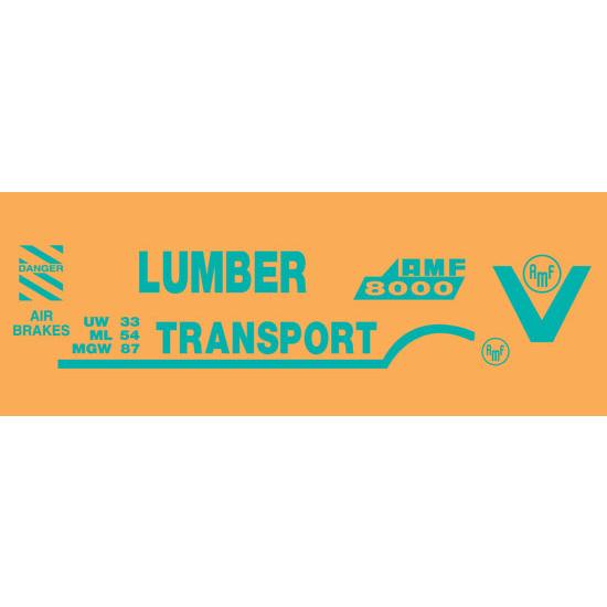 AMF/BMC Lumber Transport Graphic