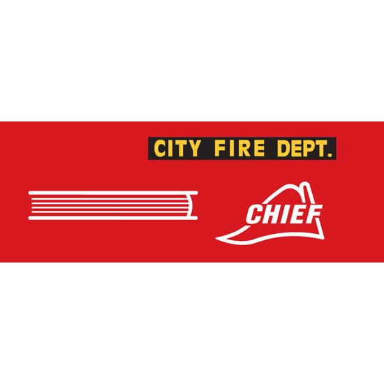 Steelcraft 1941 Buick Fire Chief Graphic