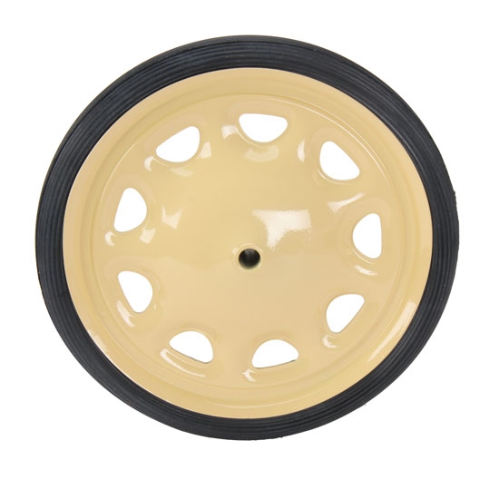 Pedal Car Steelcraft Artillary Wheel w/Tire, 71/2 Inch O.D., 7/16 Inch