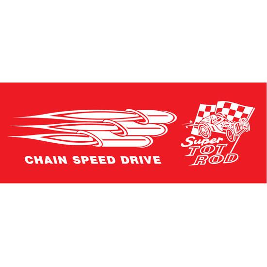 Murray® Tot Rod Super Tot Rod 1961-74 Pedal Car Graphic