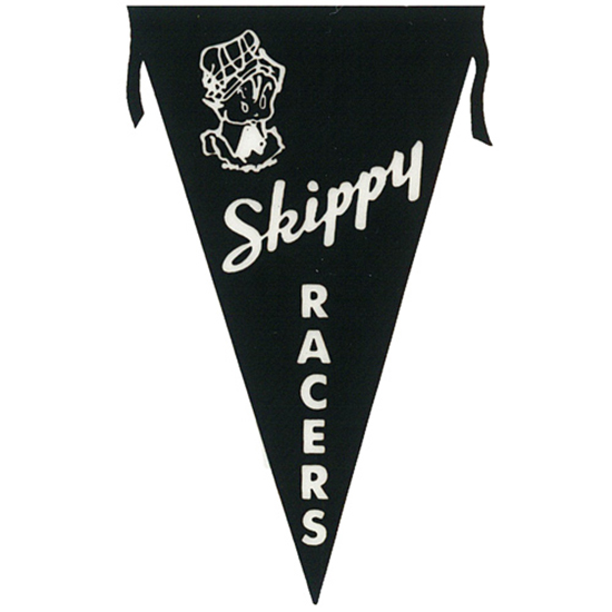 Speedway Pedal Car Skippy Decal, 1.25 X 2