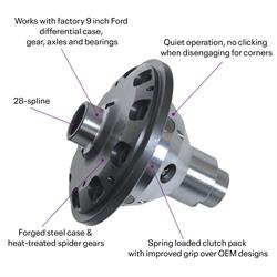 Speedway Clutch Style Differential, Ford 9 Inch, 28 Spline