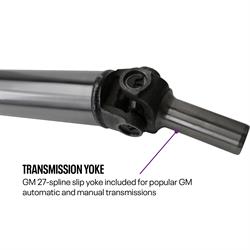 U-Weld-It Custom Steel Driveshaft Kit, 1310 Series, 3 Inch OD