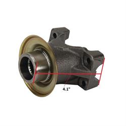 Ford 9 Inch Short Wide Steel Yoke, 1-1/8 Inch Cap Diameter