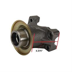 Ford 9 Inch Short Wide Steel Yoke, 1-1/8 Inch Cap Diameter