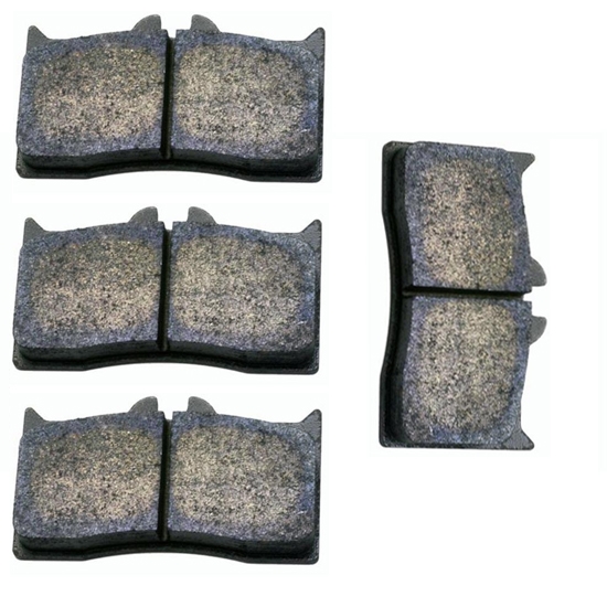 Hawk HB237M.480 NDL/Dynalite Bridge Bolt Brake Pads, ST/4 .480 Inch