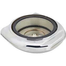 Retro Air Cleaner, Steel, 1951-56 Cadillac/Oldsmobile, Chrome