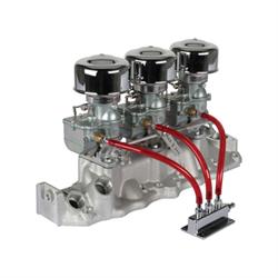 9 Super 7® 3x2 Carb/Edelbrock Intake Manifold Kit 1949-53 Flathead