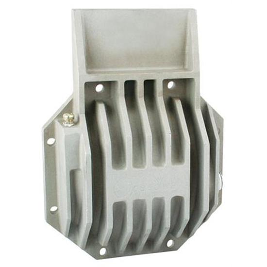 Finned Top Mount 1963-82 Corvette Differential Cover, Polished