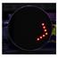 Speedway Universal Rear-View Door Peep Mirror w/ LED Signal, 4 Inch Speedway Universal Rear-View Door Peep Mirror w/ LED Signal, 4 Inch