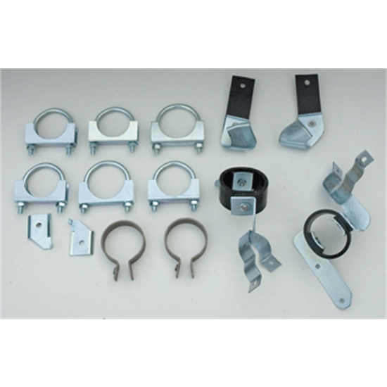 Allen's Stainless Exhaust Chambered Installation Kit, 1969 Camaro
