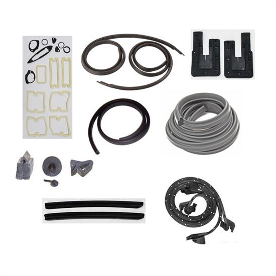 Weather Strip Kit, 1965 Chevy II 2 Door Hardtop